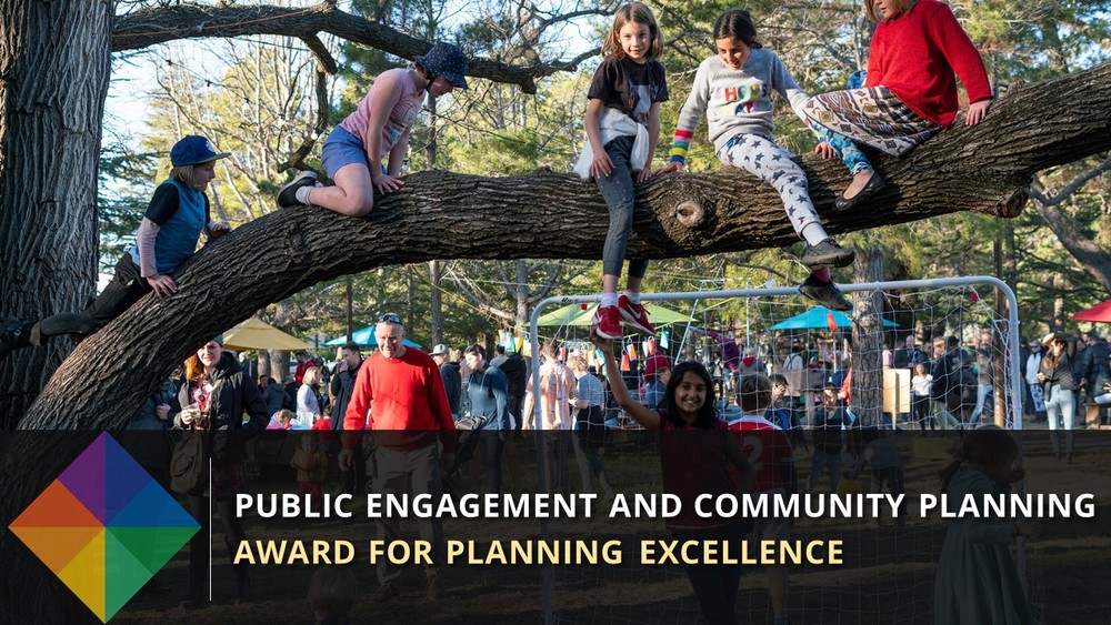 Haig Park Experiments wins Planning Institute of Australia (ACT) Award