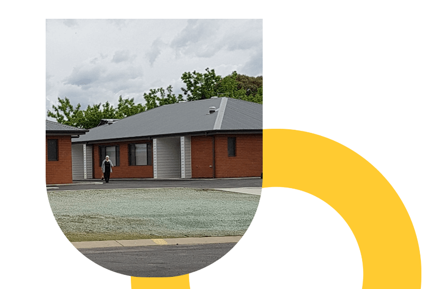 A stylised banner image showing the Bega property