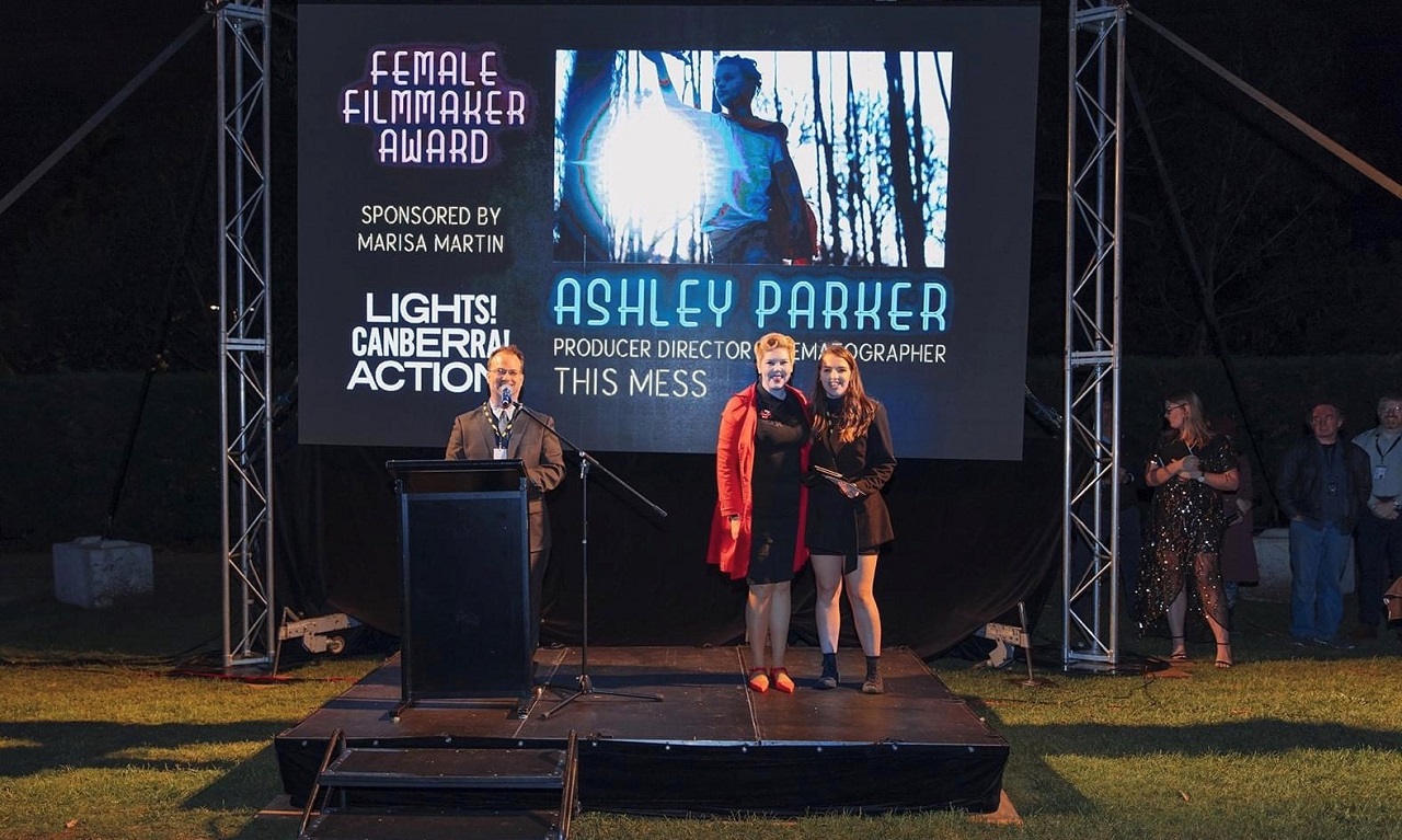 Lights. Camera, Ashley