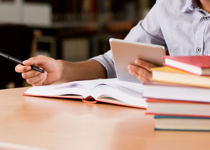education student studying
