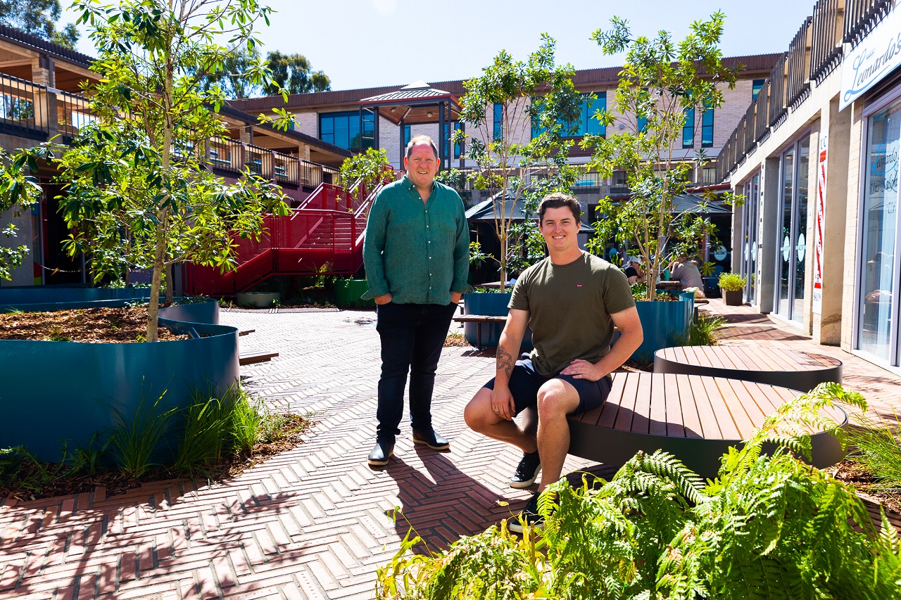 Student-designed courtyard opens at UC
