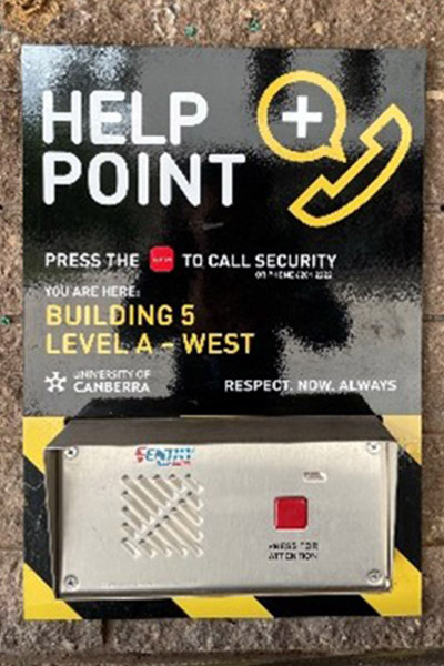 University help point intercom station