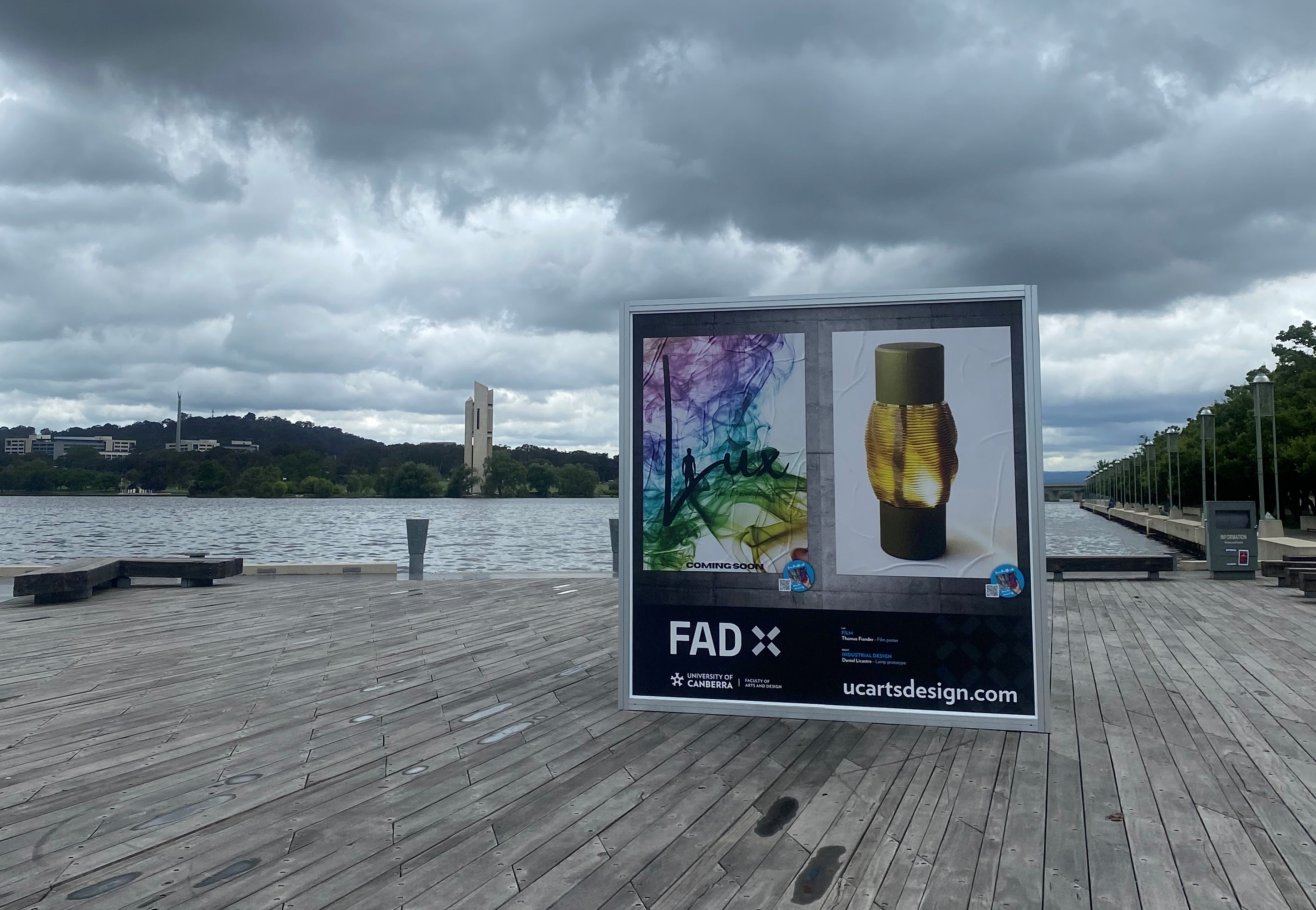 Roving cube marks UC’s FADx exhibition