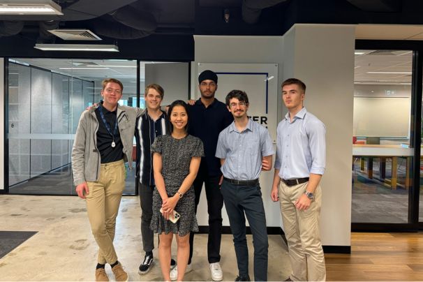 Sophie Vo and UC Chartertech interns