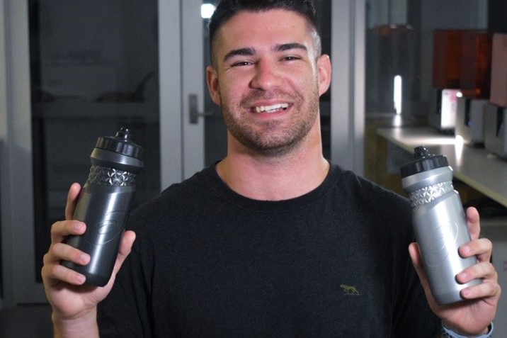 Drink Up! UC Alumnus Designs Bottles for ASICS