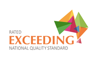 ACECQA - NQS Exceeding logo Exceeding - NQS Rating Logo