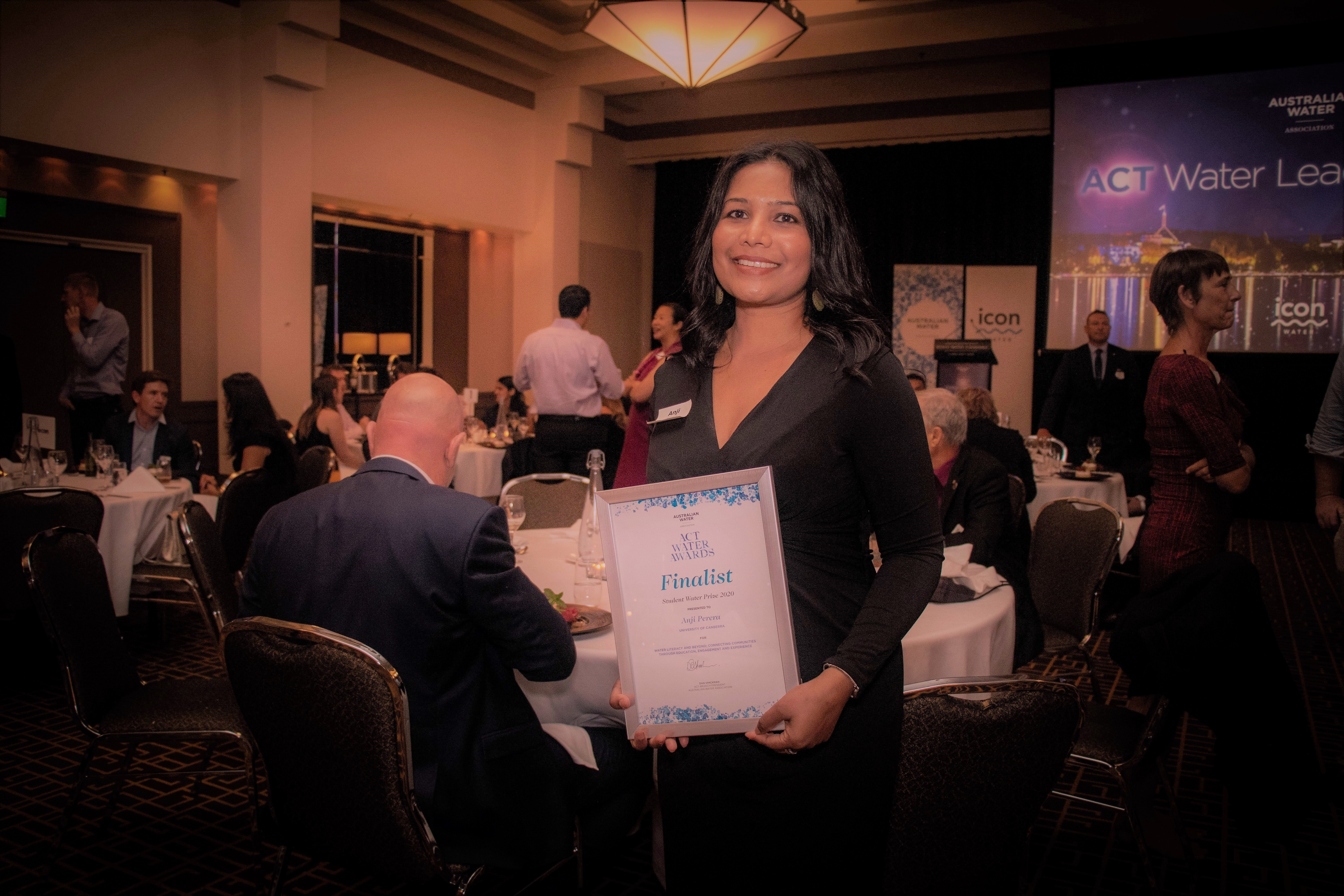 ACT Water Awards, Finalist, Student Water Prize 2020