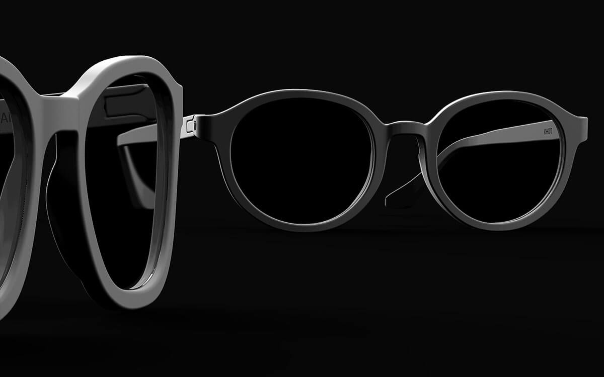 ID7 glasses side profile