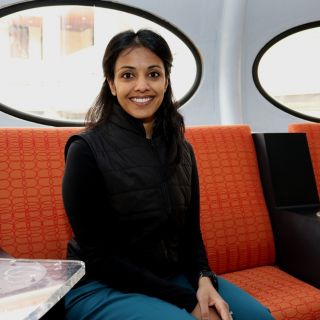 Niru Mahendran poses for a profile photo